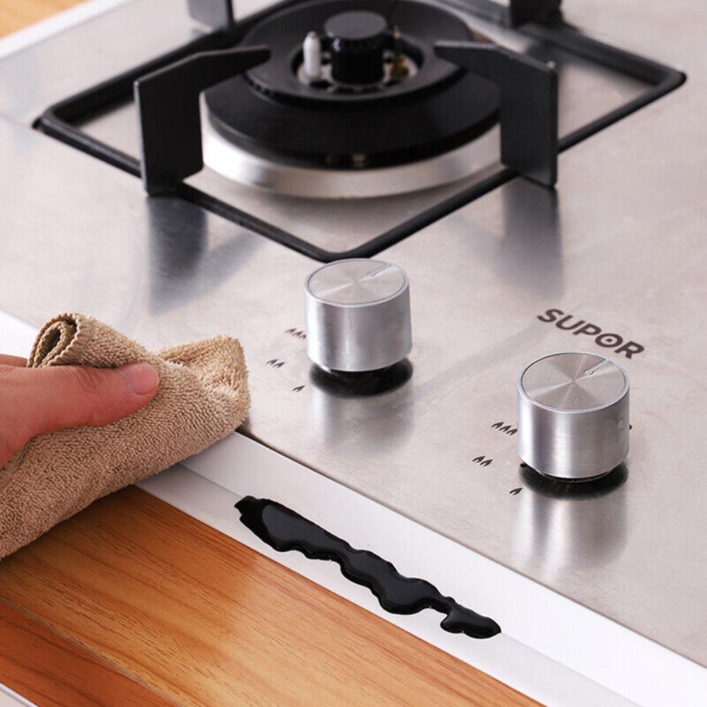 Self Adaptive Sink Stove Crack Strip Bathtub Corner Sealant Tape For Kitchen Bath Mild Proof Corner Line Waterproof Wall Sticker