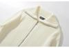 Chic Korean Double Zipper Lapel Sweater: Casual Autumn Loose Cardigan