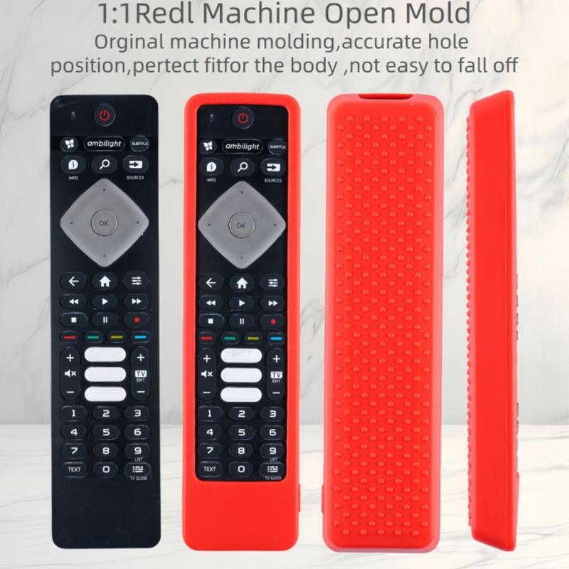 Silicone Remote Guard Anti Drop Design Nonslip Texture Seamlessly Button Alignment Easy Wipe Clean for 70PU 43PU YK463