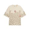 X Portugalia Colaborare Salehe Bembury King Tricou Unisex cu Gât Rotund, Croială Largă, Mânecă Scurtă Topuri 635102-87