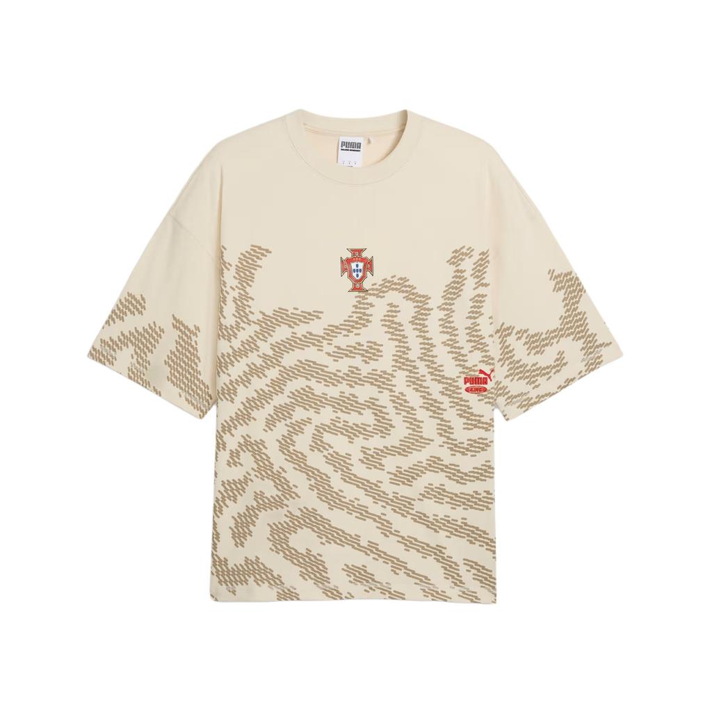 Puma X Portogallo Collaborazione Salehe Bembury King Girocollo Vestibilità Larga Manica Corta T-Shirt Unisex Top 635102-87