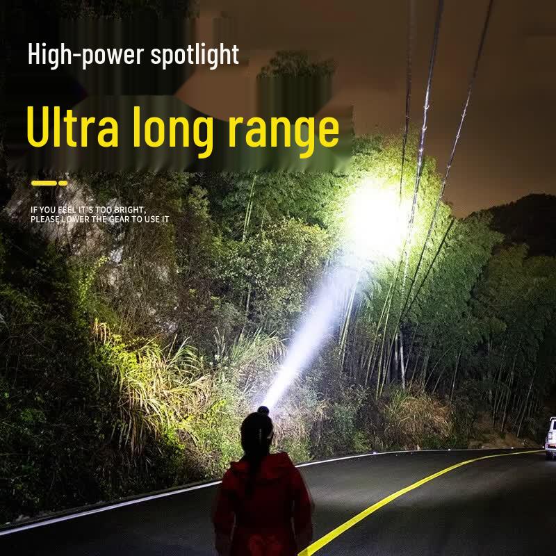 Lishi High-Power Rechargeable Outdoor Headlamp