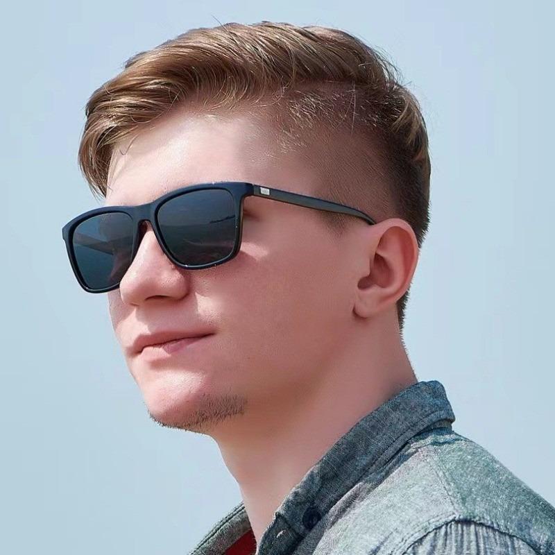 Polarized Men Women Sunglasses Men's Square Sun Glasses Driving Mens Classic Retro Male Goggle UV400 Eyewear