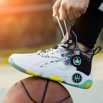 Sports Shoes Men's New High-top Youth Basketball Shoes Spring Breathable Running Tide Shoes