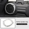 Silver Rear Trunk Speaker Trim Cover For Jeep Wrangler JL Rubicon 2018+ Interior
