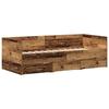 VidaXL Lit de repos Bois vieilli Bois d'ingénierie 90 x 190 cm Solide 3333996