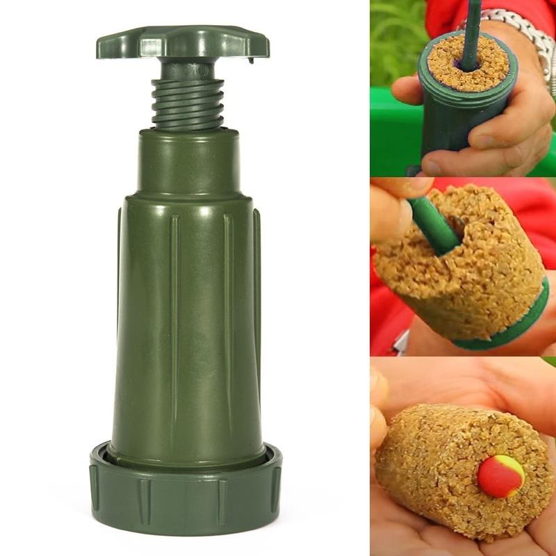 Fishing Bait Compressor Accessory Fishing Bait Shaper Groundbait Explosion Hook Bait Shaper Fish Bait Forming Mold