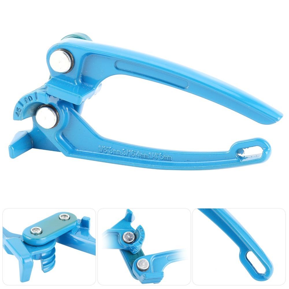 Bending Radius 0-120° Tube Bender for 1/8 Inch Tubing / 3/16 Inch Tubing / 1/4 Inch Tubing