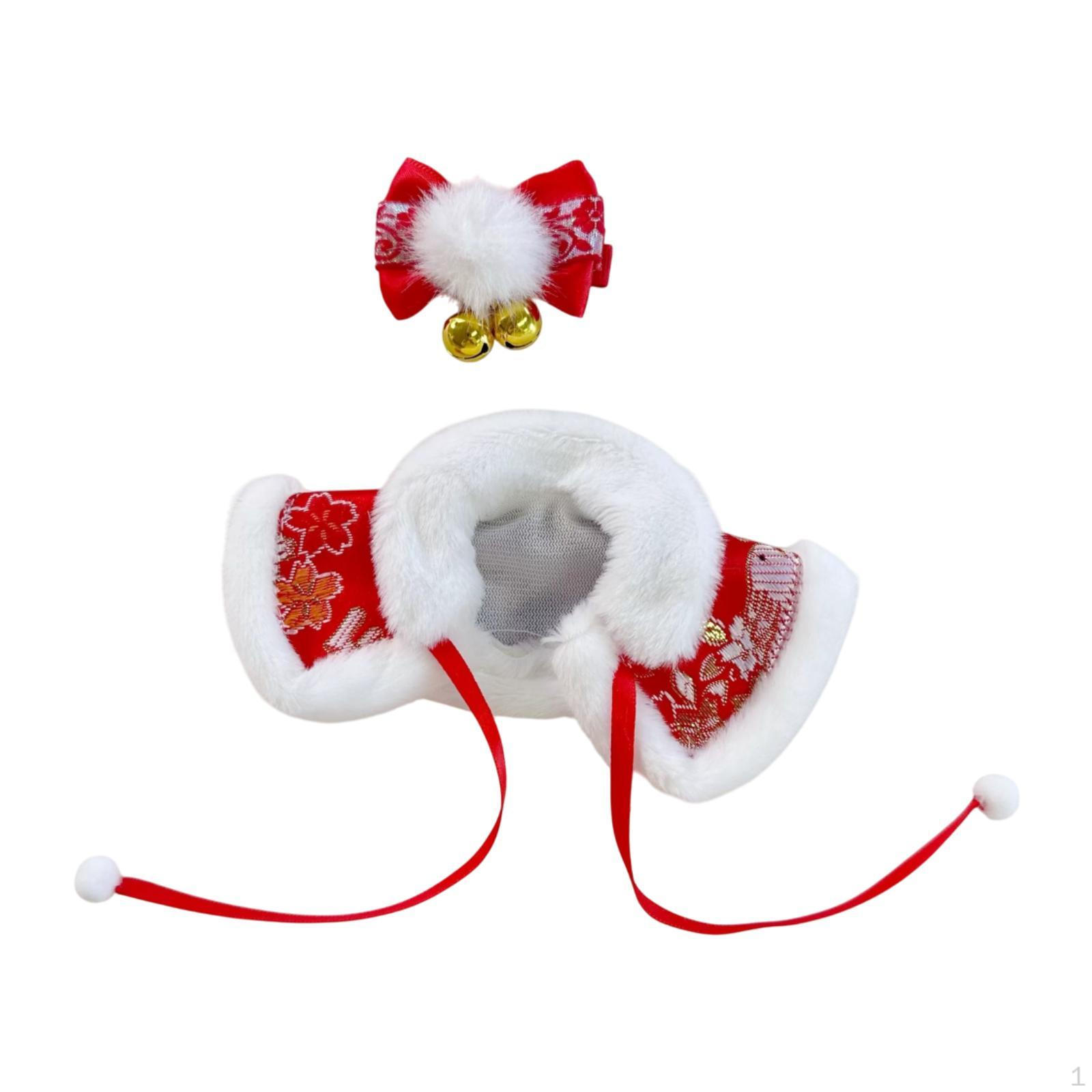 

15см-17см кукольная шаль для плюшевых игрушек, одежды, переодевания и косплея красный