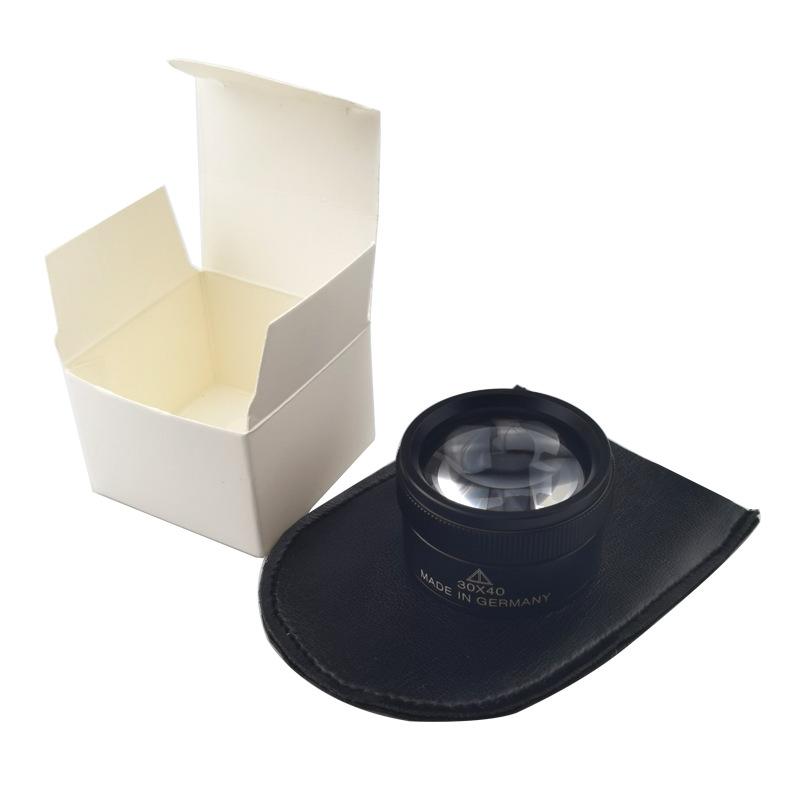 

Magnifying Glass for Precision Work K9 Optical Lens Monocle Watch Magnifier Loupe Handheld Coin Stamps Jewelry Loupe синій