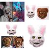 Halloween Creepy Bloody Bear Rabbit Mask For Cosplay Party Performance