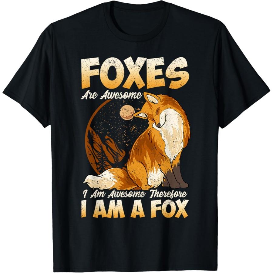 

Fox Shirt Foxes Are Awesome Cute Fox Shirt Kids Girls Boys T-Shirt XXXXXL чорний