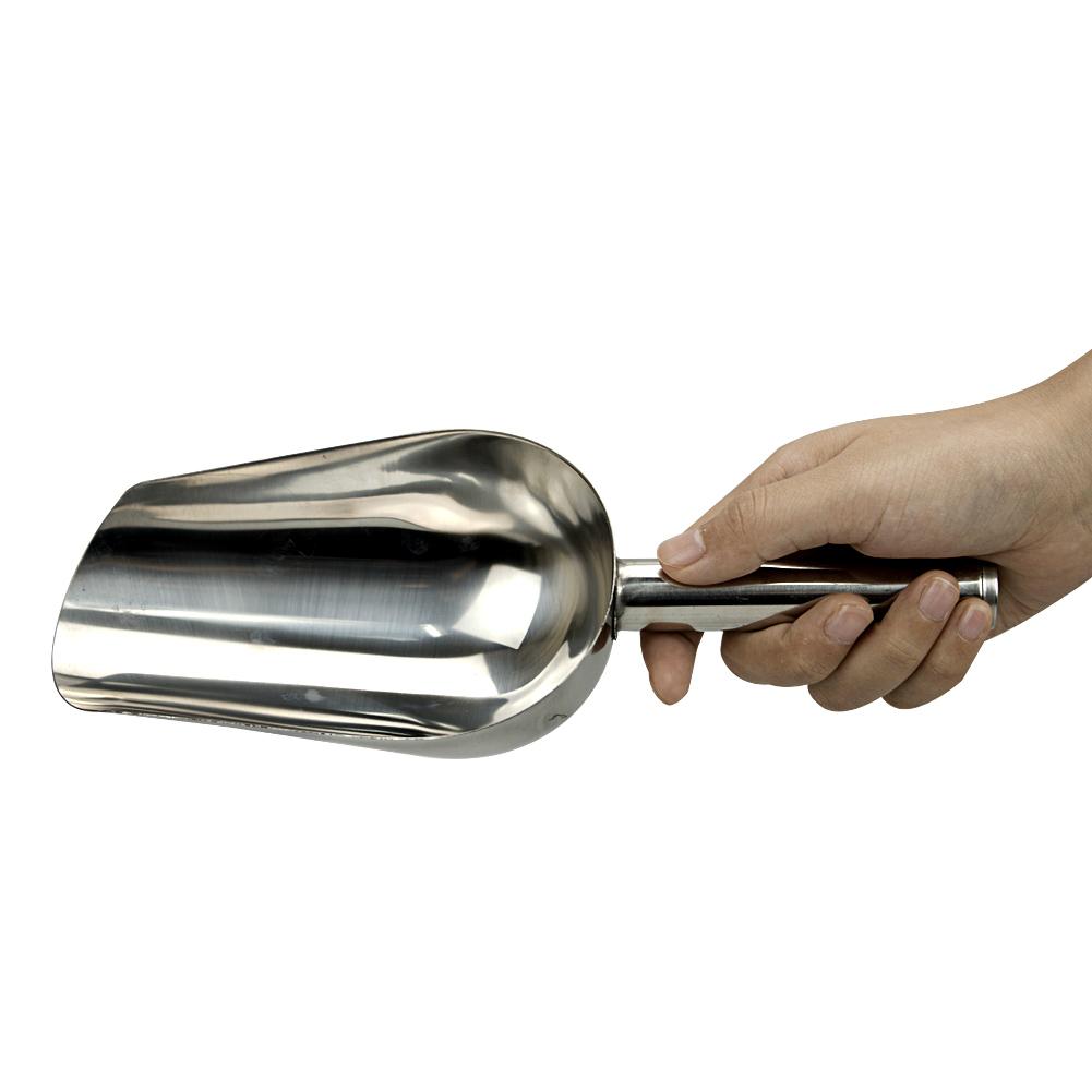 Farm Animal Pig Feed Shovel Thickened stainless steel hopper feeding hopper scoop shovel Products Equipments
