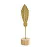 Sunflower Leaves Butterfly Ginkgo Leaf Ornament Hollow Out Metal Art Ornaments  Table Top Ornament