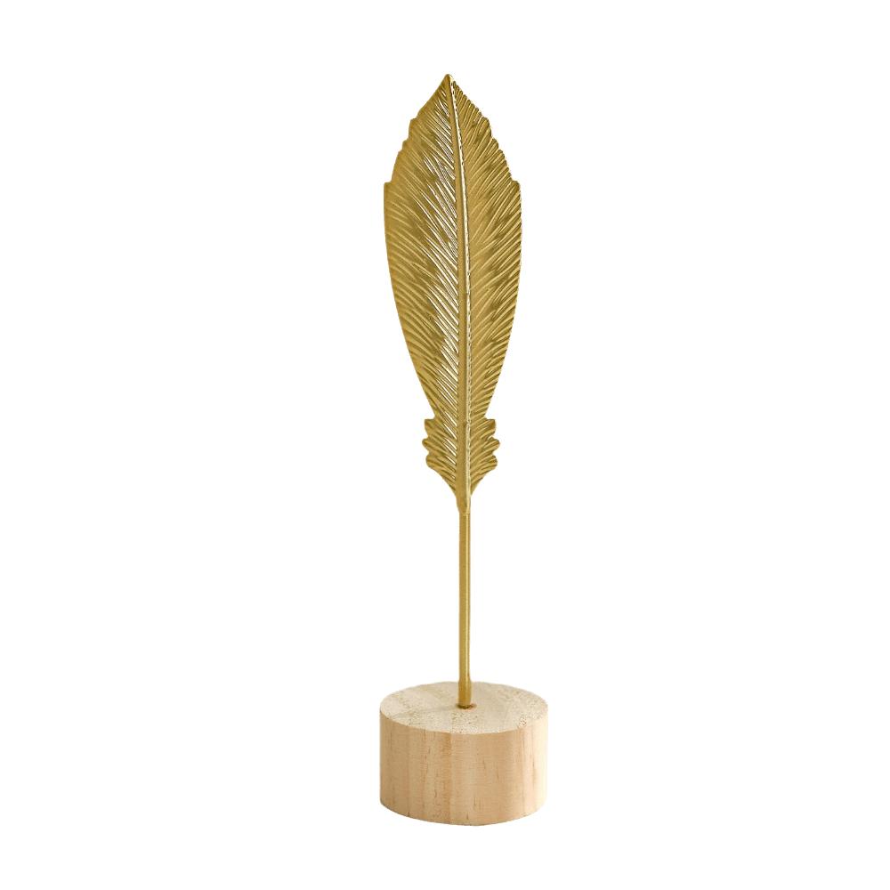 Sunflower Leaves Butterfly Ginkgo Leaf Ornament Hollow Out Metal Art Ornaments Table Top Ornament