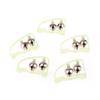 5Pcs/Lot Fishing Bite Alarms Fishing Rod Bell Rod Clamp Tip Clip Bells Ring Fishing Accessory Outdoor