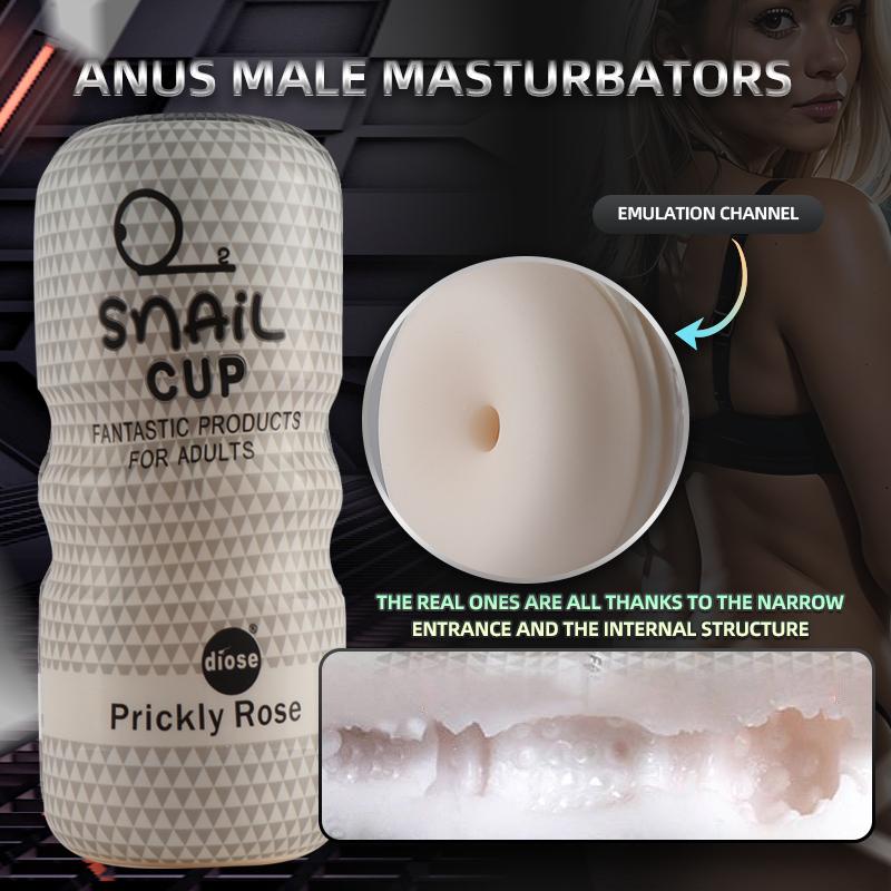 Soft Male Masturbator Cup Sucking Anal Vagina Male Masturbator,Penis Trainer, Sex Toys Adult Goods for Men