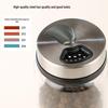High Borosilicate Thickened Glass Seasoning Jar - Cumin & Chili Powder Dispenser for Households