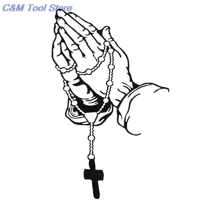 

Жемчужные четки Бог Иисус Христос Корона наклейка на автомобиль виниловая грузовик окно бампер украшение наклейка для различных поверхностей украшения