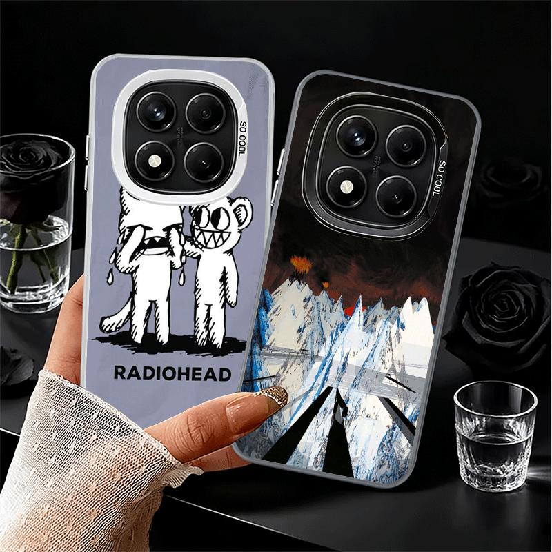 Coque de téléphone souple R-Radiohead pour Xiaomi Redmi Note 13 14 15 Pro Plus 12S 12 11S 11 11T 10S 10 Coque Arrière antichoc