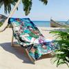 Genshin Impact Print Beach Towel, Large Soft Quick Dry Towel for Beach Camping Swimming