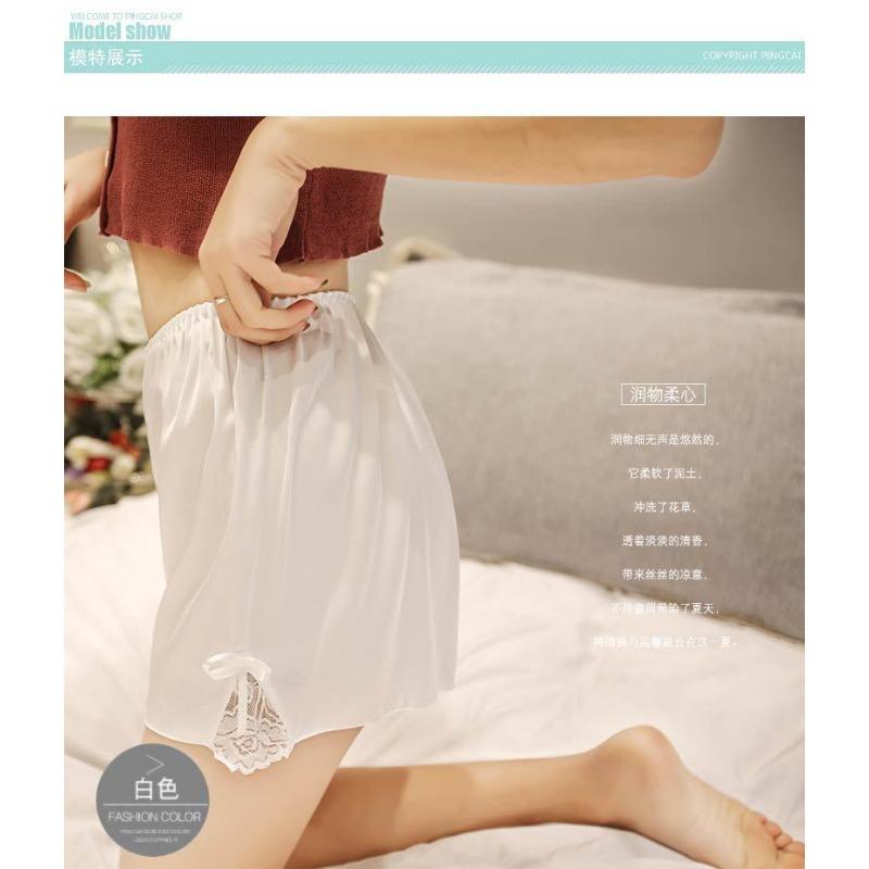 Thin Wear Leggings Pants Safety Lace Lace Threequarter Shorts Insurance Pants
