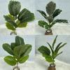 Faux Green Tree With 26 Leaves For House Decor And Photography Scene Creation