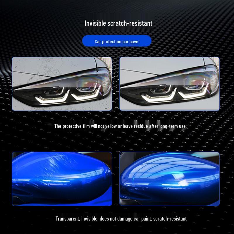 Tesla X Scratch-Resistant TPU Transparent Headlight Protector