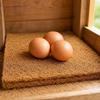Eco Friendly Natural Coconut Coir Nesting Pads for Poultry Egg Laying 25x25cm Washable Non Toxic Glue Free Straw Mat for Chicken Coop