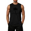 Men's Loose Fit Casual Sleeveless Tank Top Palm Tree Graphic Print Summer Muscle Shirt Lightweight Comfortable Activewear