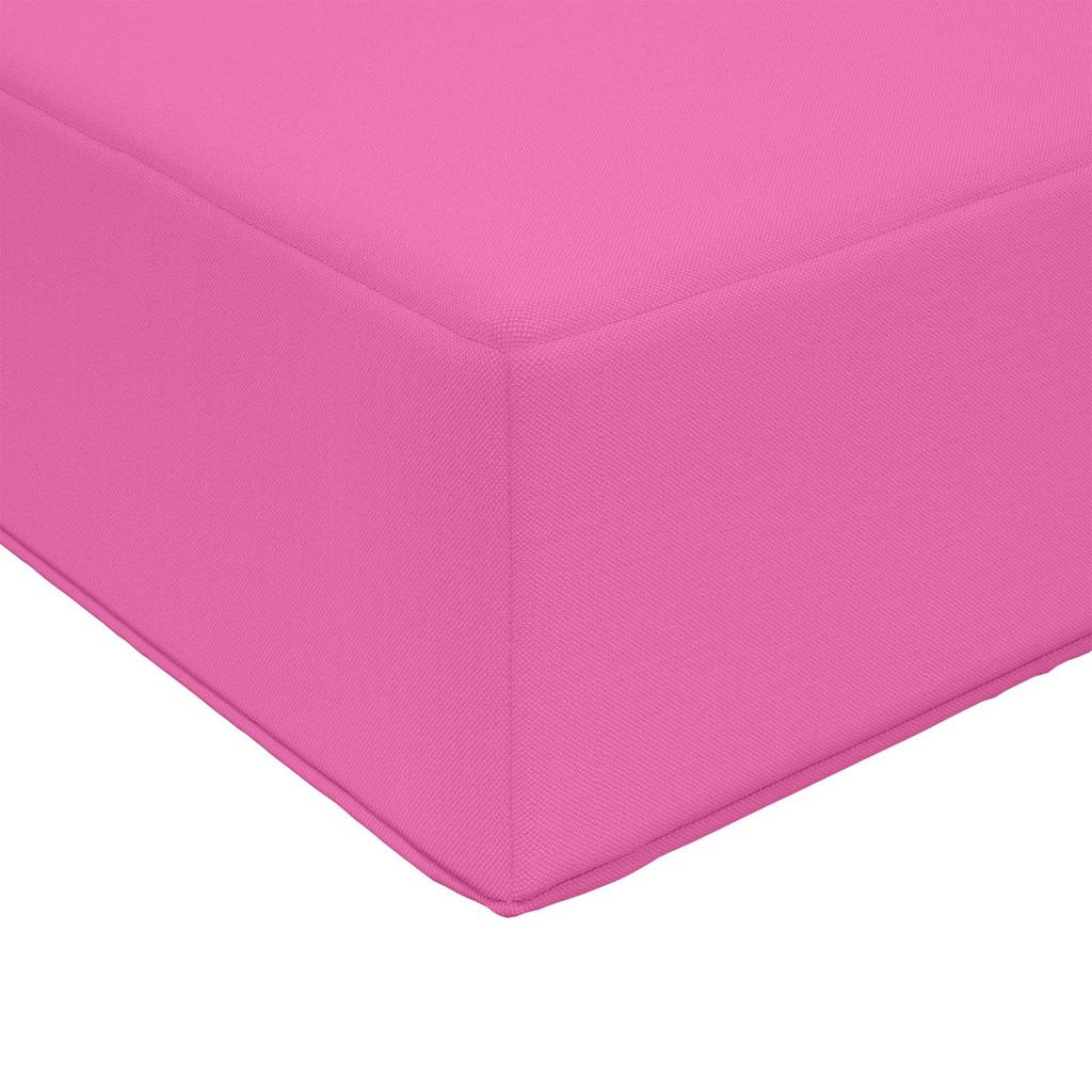 Outdoor Sofa Cushions 2 Pcs Pink Polyester