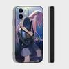 Anime Bocchi The Rock For IPhone 15 16 14 Plus 13 12 11 17 Pro Max 17 Air Black Soft Phone Cover