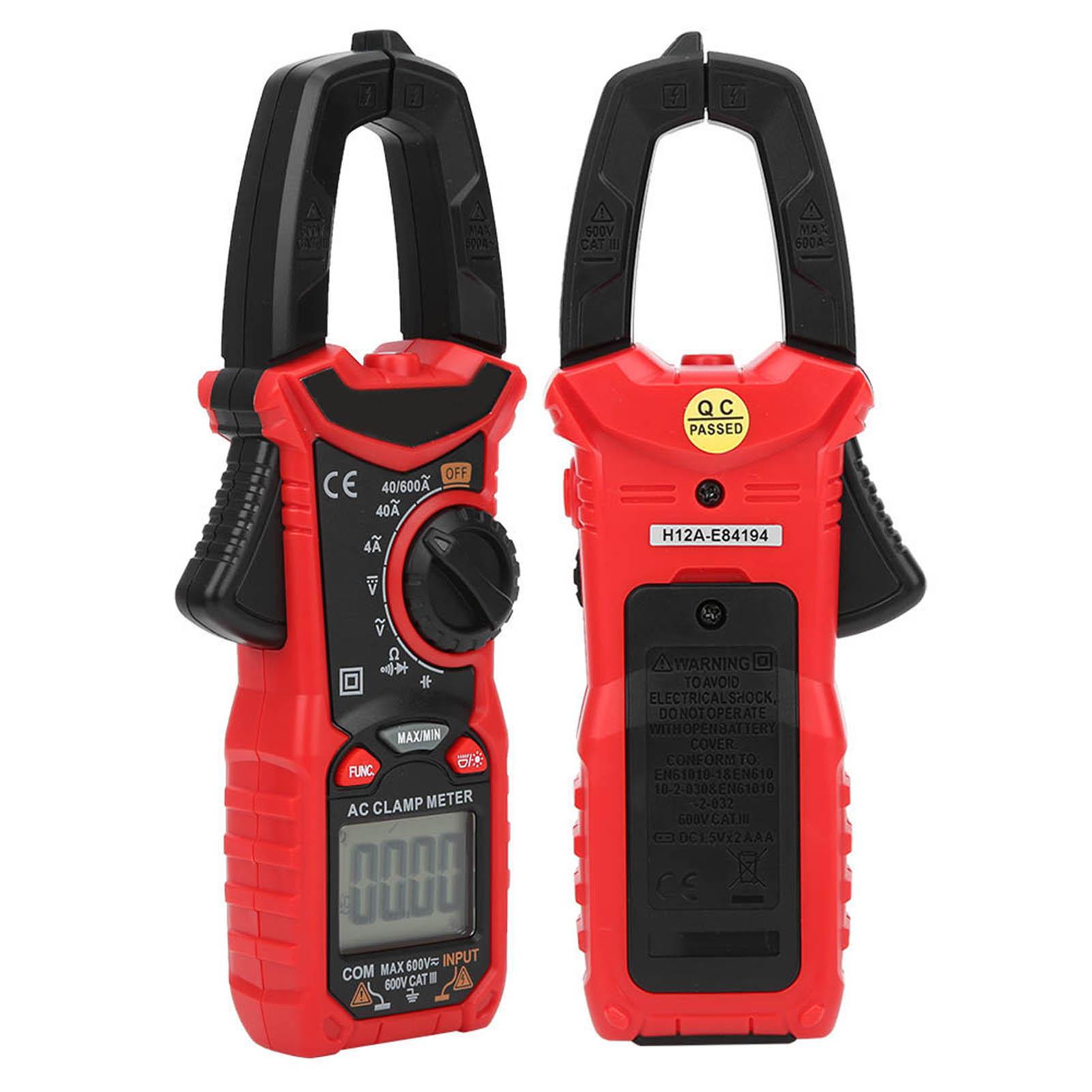 

HT206A Ручний РК-цифровий кліщовий мультиметр Тестер напруги змінного/постійного струму, опору