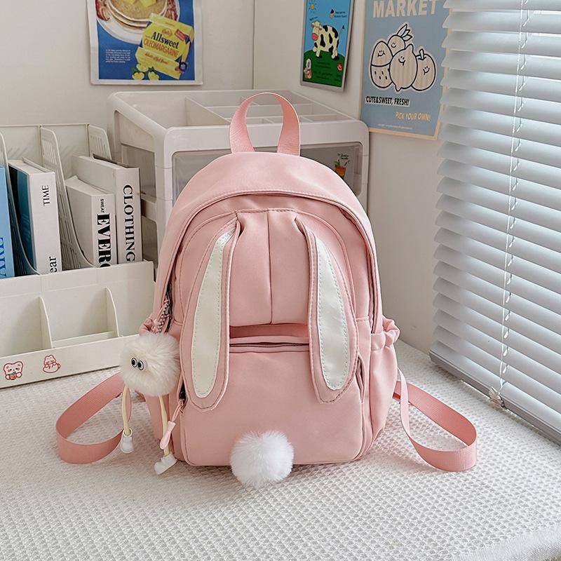 School Bag High Value Japanese Girl Ins Travel Shopping Mini Backpack Milk Huhu Children Spring Outing Research Small Backpack