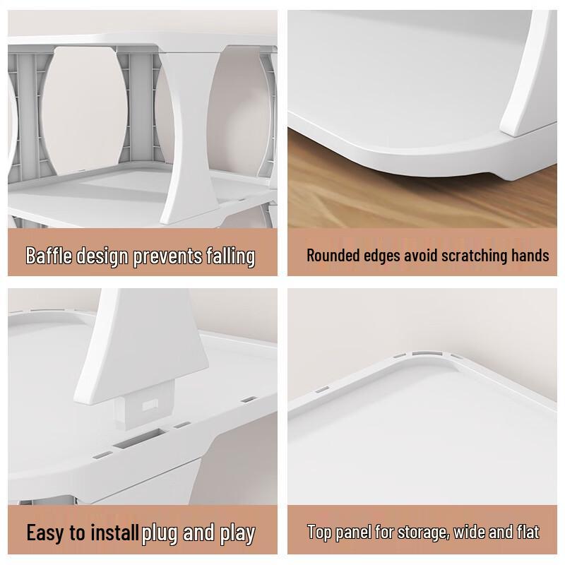 HUIHUADU Multi-layer Plastic Shoe Rack