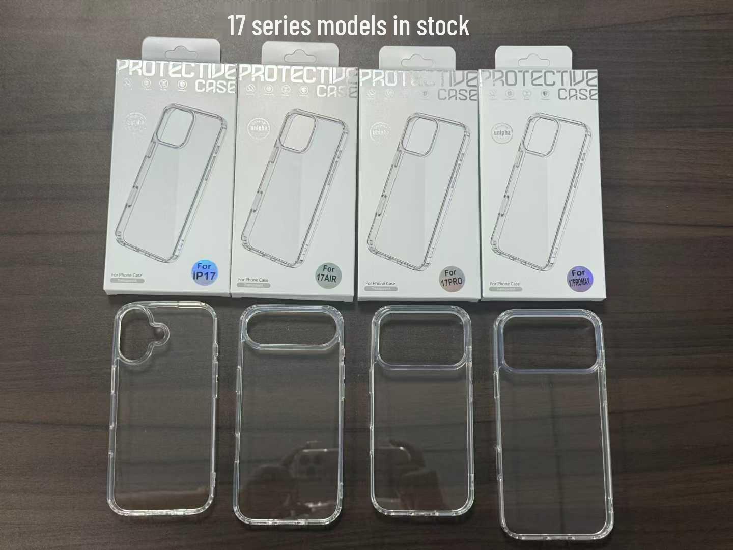 

iPhone 17 Pro Acrylic Dual-Layer Drop-Proof Transparent Case 16 Pro Max