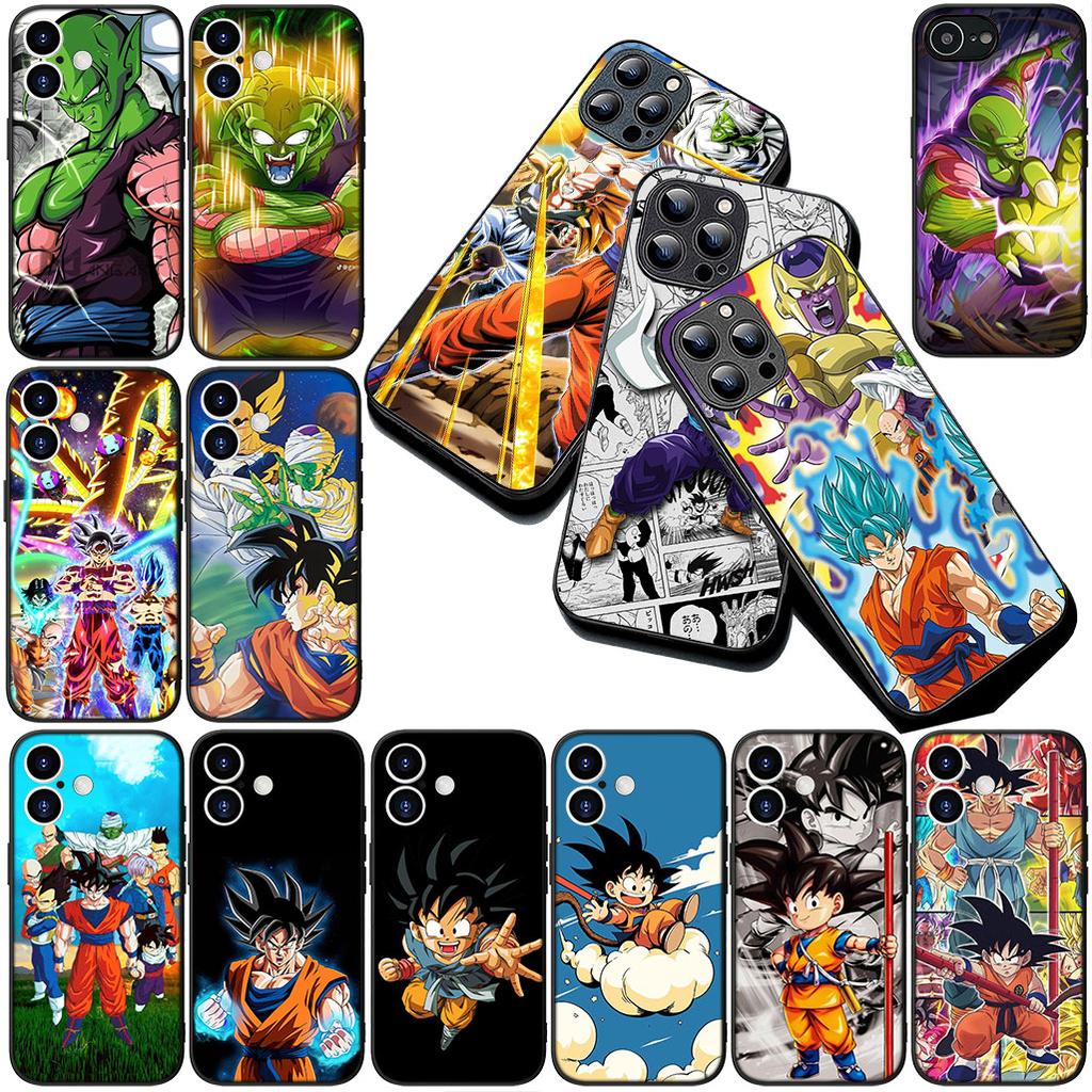 Cover for Samsung Galaxy S24 S25 S23 FE Ultra Plus S7 Edge S25+ S23+ A56 5G Casing Phone Case Piccolo Z Dragons Gokus Balls
