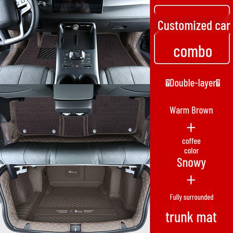 BYD Qin Plus EV Floor Mats for Intelligent Driving Version