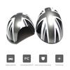 Manual Union Jack  Fold Wing Mirror Caps Cover For BMW MINI COOPER R55 R56 R57 R58 R60 2PCS