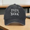 Fathers Day Papa Bear Casual Baseball Cap Summer Trucker Hat Adjustable Outdoor Sport Hip Hop Hats Classic Baseball Caps