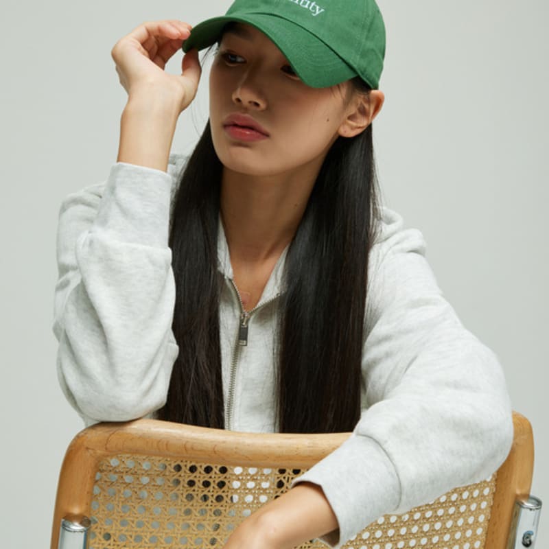 

AKIII CLASSIC Vintage Color Lettering Ball Cap Green FREE