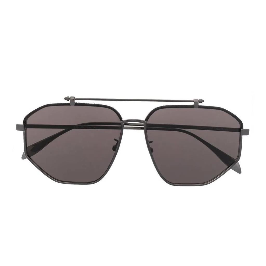Alexander Mcqueen Fashion Pilot Style Glasses Men Eyewear AM0337S001