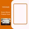 For GAC AION Y Plus 23-24 Car Screen Silicone Protector Cover Navigation Screen Anti-collision Protective Frame Accessories