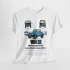Stylish Men's T-Shirt Featuring Retro Suzuki SJ 410 Design and Classic Specs Unisex T-Shirt