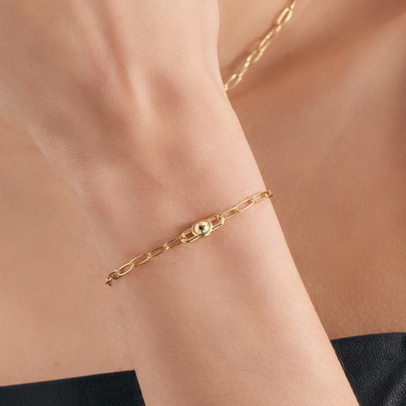 ANIA HAIE Link Chunky 925 Silver Chain Bracelet B045-02