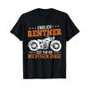 Motorcycle Biker T Shirt In Retireunisext Endly Time For Vintage Streetwear Slightly Stretched Top For Everyday Wear