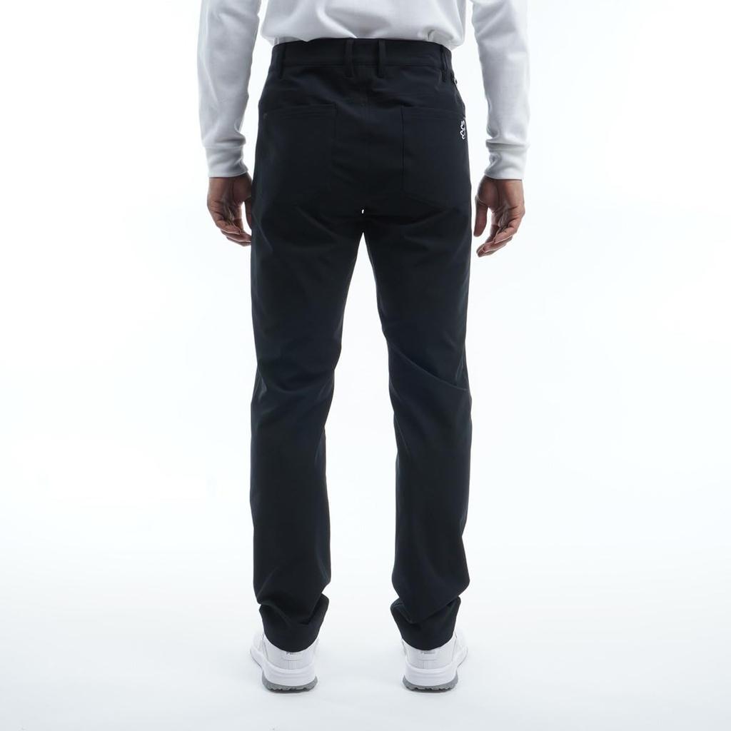 Admiral Golf ADMA274 Men's Basic Straight Pants, Black, Size LL
