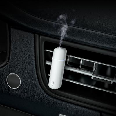 Diffuseur d'huiles essentielles portable pour voiture, 5 ml, 2 modes, mini humidificateur d'air, chargement USB, atomisation ultrasonique