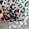 Leopard Print Car Stickers Refit Auto Rearview Mirror DIY Car Triangle Window Vinyl Decals Waterproof Decorative Car Decoration