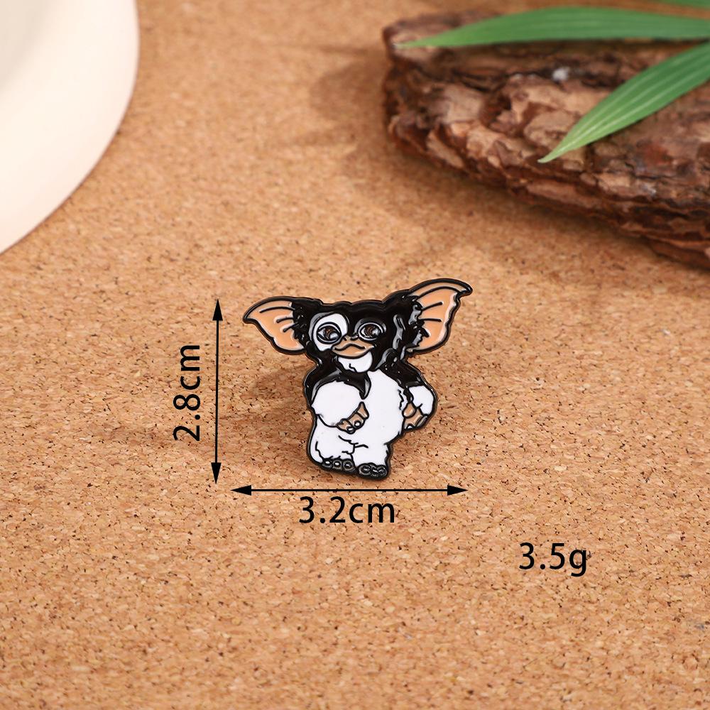 Creative personality little monster brooch cute cartoon badge clothing bag accessories pin jewelry alloy badge